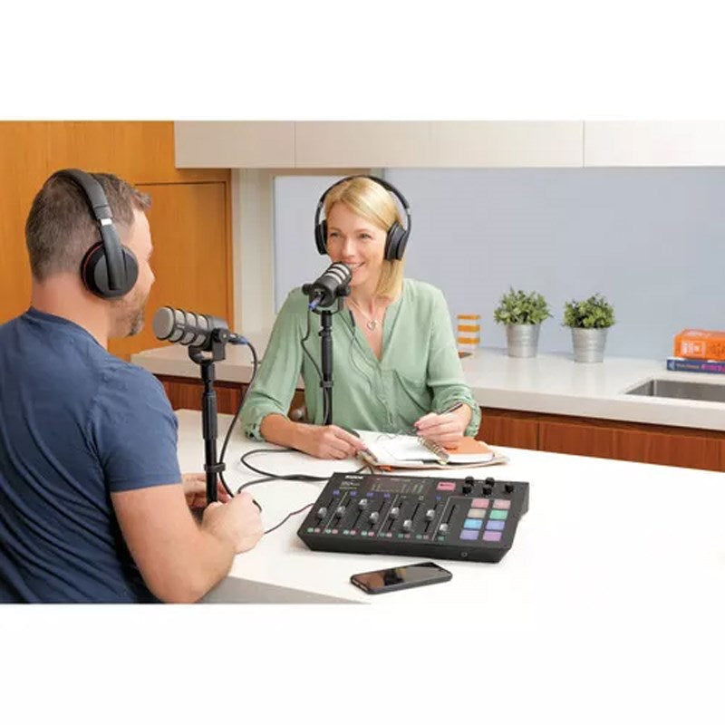 Rode Pod Mic Cardioid Dynamic Broadcast Microphone - Black Rode Pod Mic Cardioid Dynamic Broadcast Microphone - Black